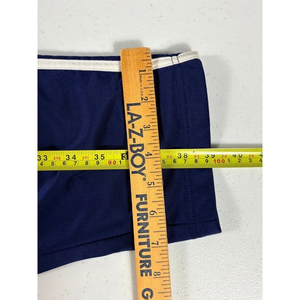 Vintage Adidas Breakaway Track Basketball Pants Mens L Blue Snap Button Tre Foil